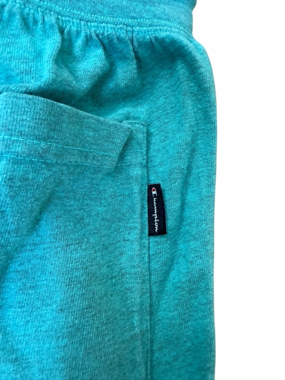 Champion Men's Medium Aqua Terry Shorts - Picture 6 of 8